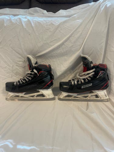 Bauer Vapor 1X Pro Hockey Goalie Skates Regular Width 10 (Used)