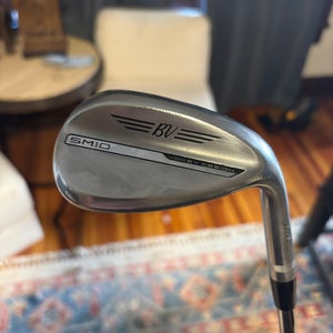 Men's Titleist Vokey SM10 Tour Chrome Right Handed Wedge Wedge Flex 60 Degree Steel Shaft (Used)