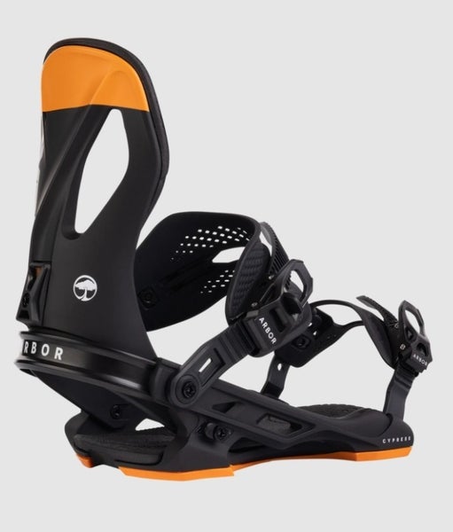 ARBOR 24/25 CYPRESS SNOWBOARD BINDINGS ORANGE MD