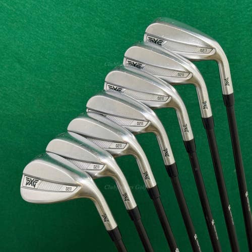 PXG 0211 COR2 5-GW Iron Set Mitsubishi MMT Type-304SS 80/S Graphite Stiff