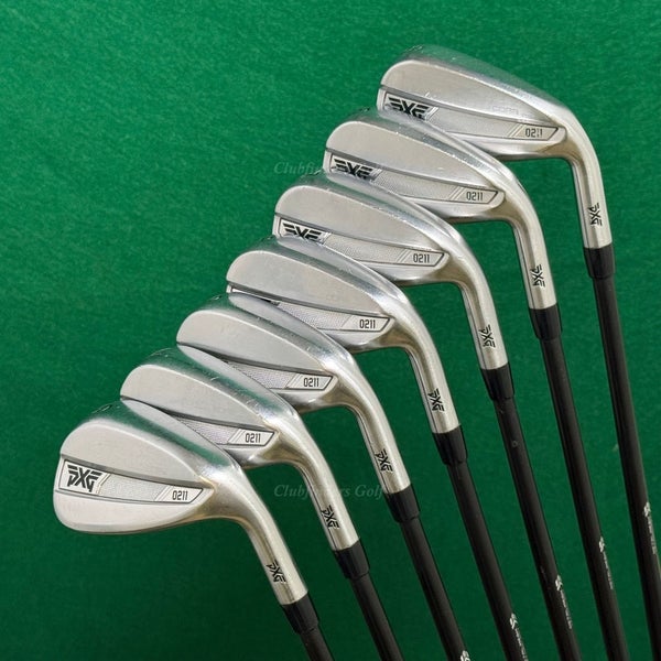 PXG 0211 COR2 5-GW Iron Set Mitsubishi MMT Type-304SS 80/S Graphite Stiff
