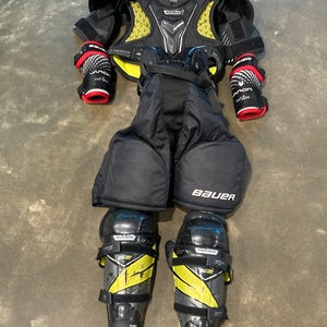 Used Youth LG / Junior SM Bauer Starter Kit | No Gloves