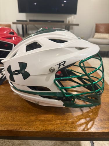 Cascade R. Green trim and metallic cage.