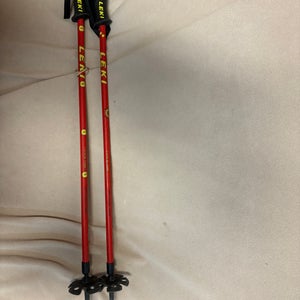Adjustable Size Leki Extreme probe Ski Poles (Used)