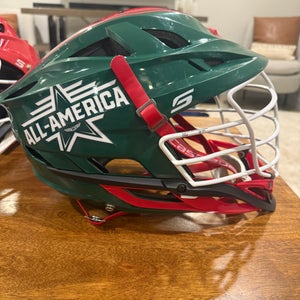 Cascade S Green with red stickers.