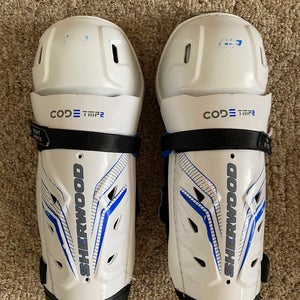 Junior Sher-Wood code TMP2 11" Shin Pads (Used)