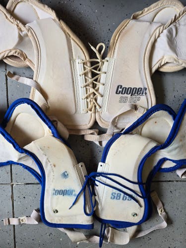 2 pairs vintage Cooper SD 69D Shoulder Pads (Used)