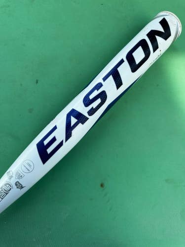 White 2022 Easton Crystal Alloy Bat (-13) Alloy 20 oz 33" (Used)