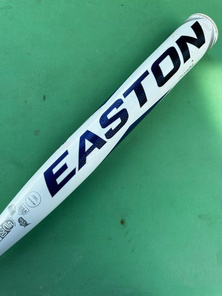 White 2022 Easton Crystal Alloy Bat (-13) Alloy 20 oz 33" (Used)