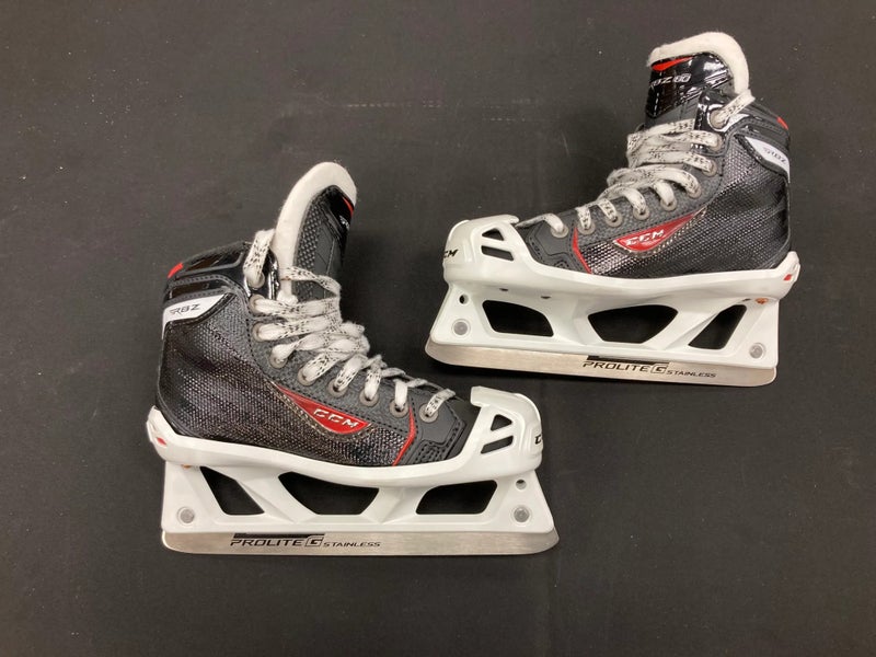 NEW Junior CCM RBZ 80 Hockey Goalie Skates Size 3.5