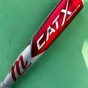 2023 Marucci CAT X Composite Bat USSSA Certified (-10) Composite 18 oz 28" (Used)