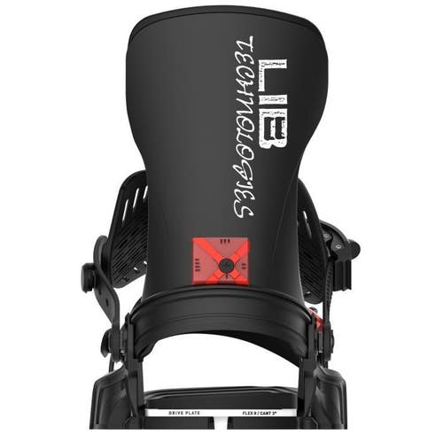 BENT METAL  X LIB TECH 24/25 TRANSFER SNOWBOARD BINDINGS LG, NEW