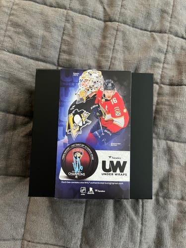 Nashville Predators Signed Puck
