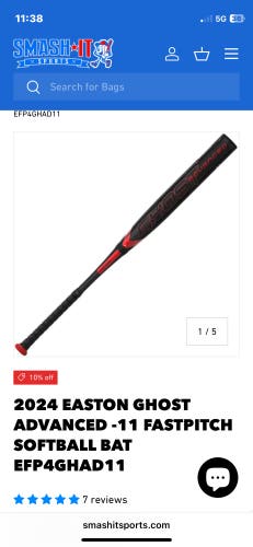 2024 Easton ghost advanced