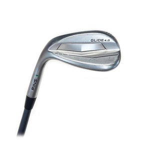 LH Ping Glide 4.0 S 56*/12* Wedge Green Dot Graphite Alta CB Regular Flex
