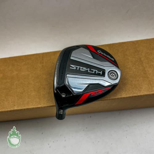 Used LH Tour Issue TaylorMade Stealth Plus Fairway 3 Wood HEAD ONLY Golf Club