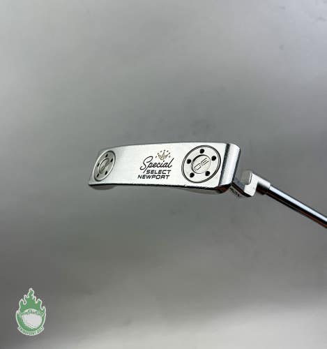 Used Titleist Scotty Cameron Special Select Newport 35" Putter Steel Golf Club
