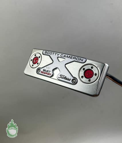Used RH Titleist Scotty Cameron M2 Select Newport 35" Putter Golf Club