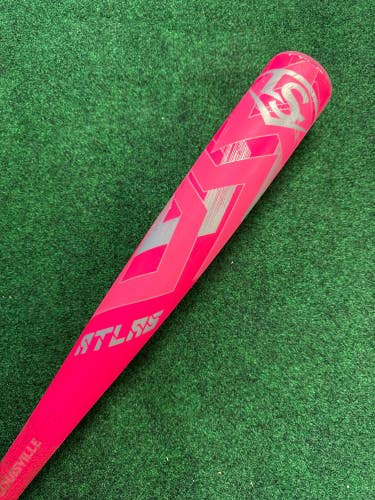 2023 Louisville Slugger Atlas "Bubble Gum" Alloy Bat BBCOR Certified (-3) Alloy 28 oz 31" (Used)