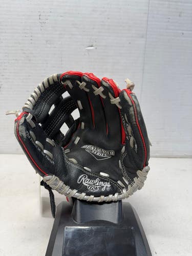 Used Rawlings WPM105BSS BB/SB Glove RH Throw Black And Red 10 1/2" 11835-S000197376