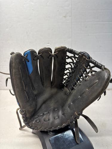 Used Nike MVP EDGE BB/SB Glove LH Throw Black And Royal Blue 12 3/4" 11835-S000197370