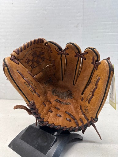 Used Mizuno GFE 1200 BB/SB Glove RH Throw Brown 12" 11835-S000197321