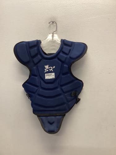 Used CHEST PROTECTOR Catchers Chest Protector Navy Blue Youth 11443-S000196281