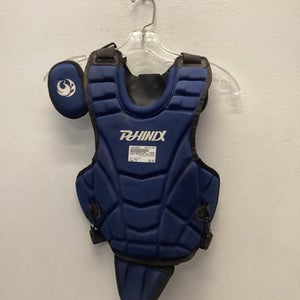Used CHEST PROTECTOR Catchers Chest Protector Navy Blue Youth 11443-S000196282