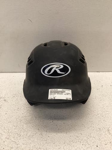 Used Rawlings Batting Helmet No Mask Black MD 11443-S000196290