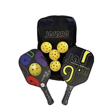 New JARGON FIBERGLS RACKET SET 11443-SJM42752401