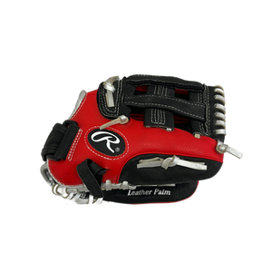 Used Rawlings PLAYMAKER SERIES BB/SB Glove RH Throw Black 10 1/2" 11692-S000139594