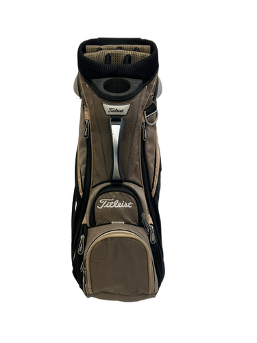 Used Titleist CART BAG Mens Cart Bag Black And Gold 11692-S000139610