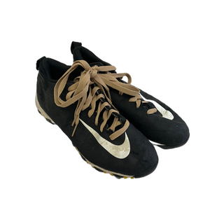Used Nike ALPHA SHARK Jr FB Cleats Black Junior 05.5 11692-S000139518