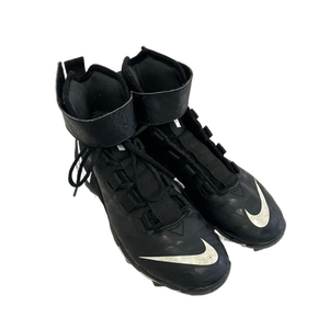 Used Nike FORCE SAVAGE SHARK Adult FB Cleats Black Senior 7.5 11692-S000139520