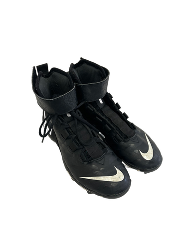Used Nike FORCE SAVAGE SHARK Adult FB Cleats Black Senior 7.5 11692-S000139520