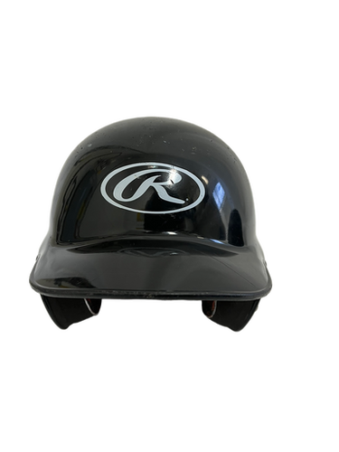 Used Rawlings MLTBH Batting Helmet No Mask Black One Size 11692-S000139612