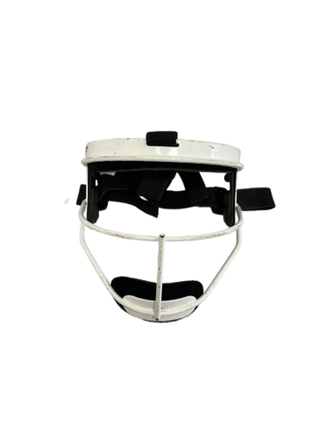 Used RIP-IT YOUTH DEFENSE MASK BB/SB Fielders Mask White One Size 11692-S000139624