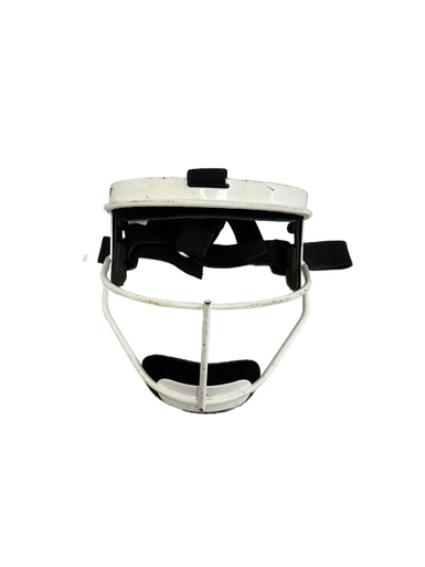 Used RIP-IT YOUTH DEFENSE MASK BB/SB Fielders Mask White One Size 11692-S000139624