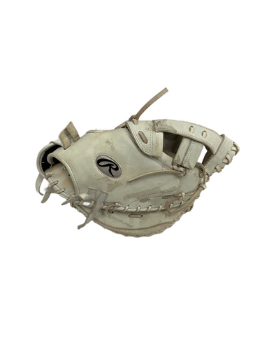 Used Rawlings LIBERTY ADVANCED BB/SB Catchers RH Throw White 34" 11692-S000139629