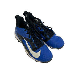 Used Nike ALPHA SHARK MENACE 4 Jr FB Cleats Royal Blue Junior 02.5 11692-S000139671