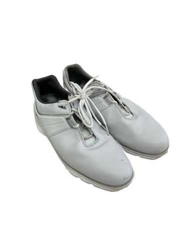 Used Foot Joy PRO SL Mens Golf Shoes White Senior 11.5 11692-S000139684