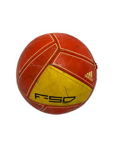 Used Adidas F50 All Size Soccer Ball Orange 5 11692-S000139699
