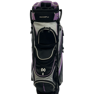 Used Maxfli WOMENS Womens Cart Bag Black And Purple 11692-S000139715