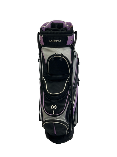 Used Maxfli WOMENS Womens Cart Bag Black And Purple 11692-S000139715