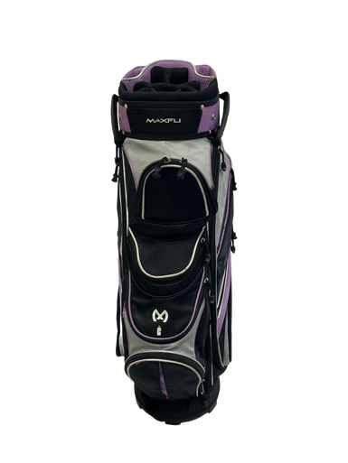 Used Maxfli WOMENS Womens Cart Bag Black And Purple 11692-S000139715