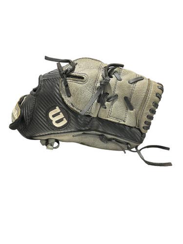 Used Wilson A360 BB/SB Glove RH Throw Grey 12" 11834-S000038687