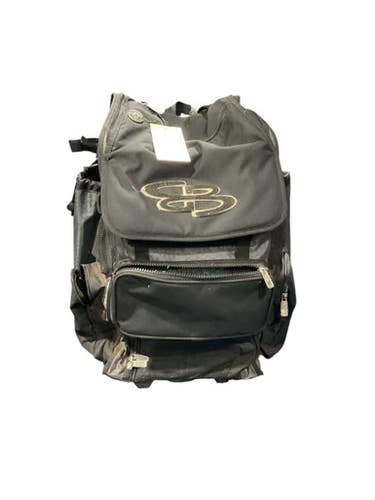 Used BoomBah BLACK BOOMBAH ROLLED BAG BB/SB Player Wheeled Bag Black 11834-S000038689