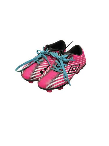 Used Umbro Soccer Cleats Pink Youth 09.0 11834-S000038713