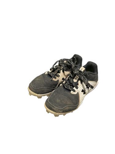 Used Under Armour UNDER ARMOUR LEADOFF BB/SB Cleats Black Youth 13.0 11834-S000038765
