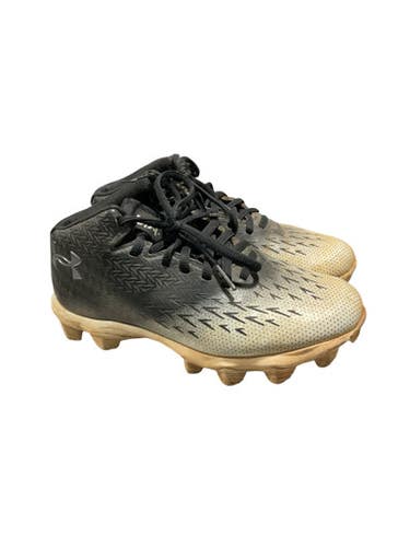 Used Under Armour UNDER ARMOUR BB CLEAT BB/SB Cleats Black Junior 02 11834-S000038812